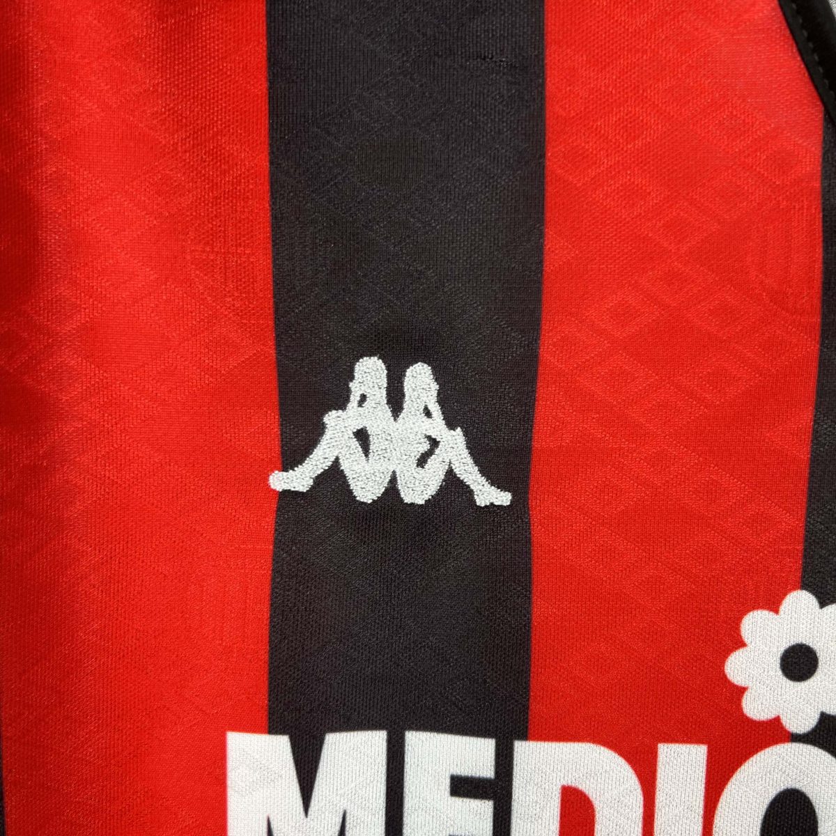 1989/1990 Rétro AC Milan Domicile Maillot de football Qualité thaï 1:1 – Image 6