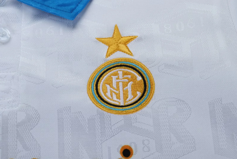 1994/1995 Retro Inter Milan Auswärts Fußballtrikot 1:1 Thai-Qualität Kindergröße – Bild 6