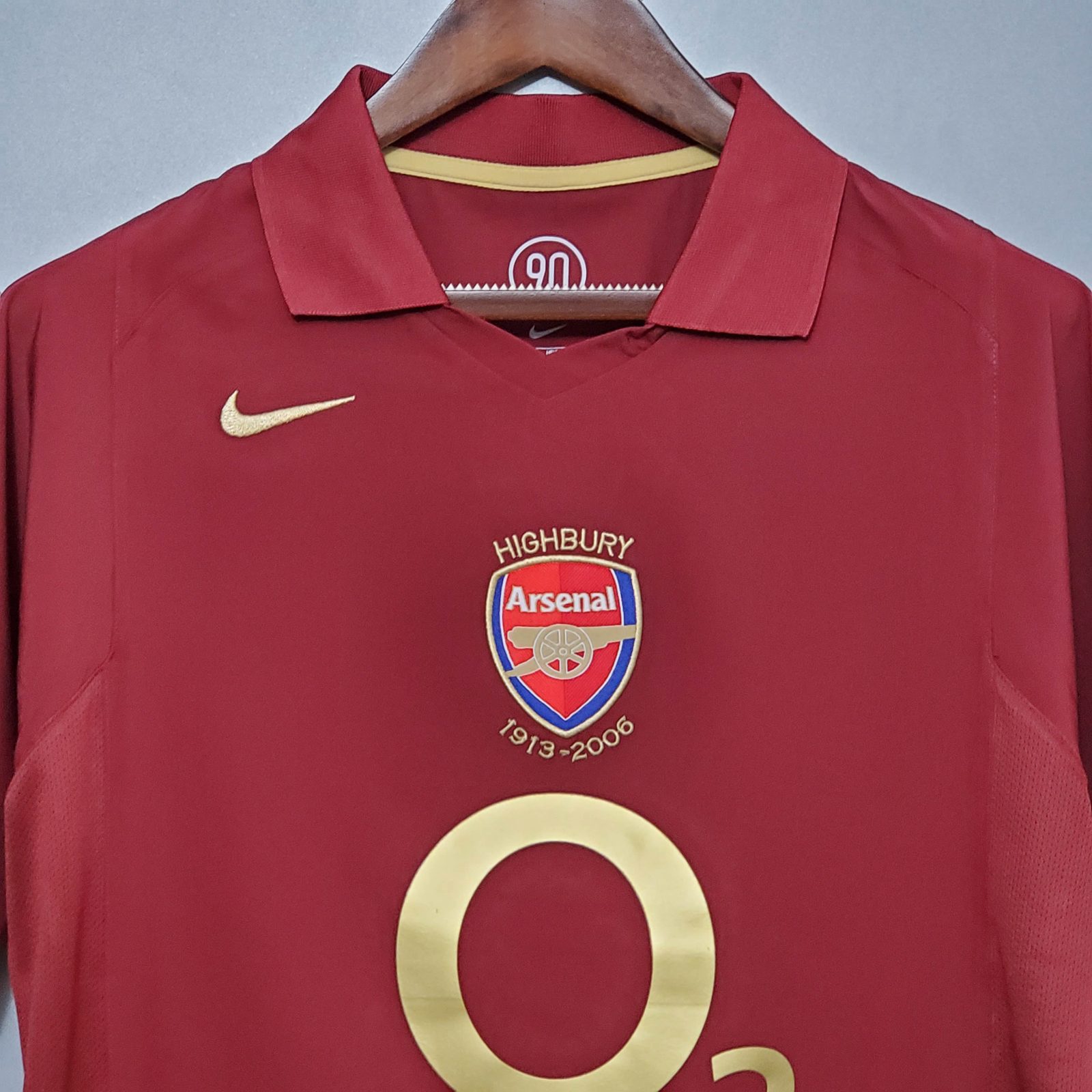 2005/2006 Retro Arsenal Home Football Shirt 1:1 Thai Quality - Image 4