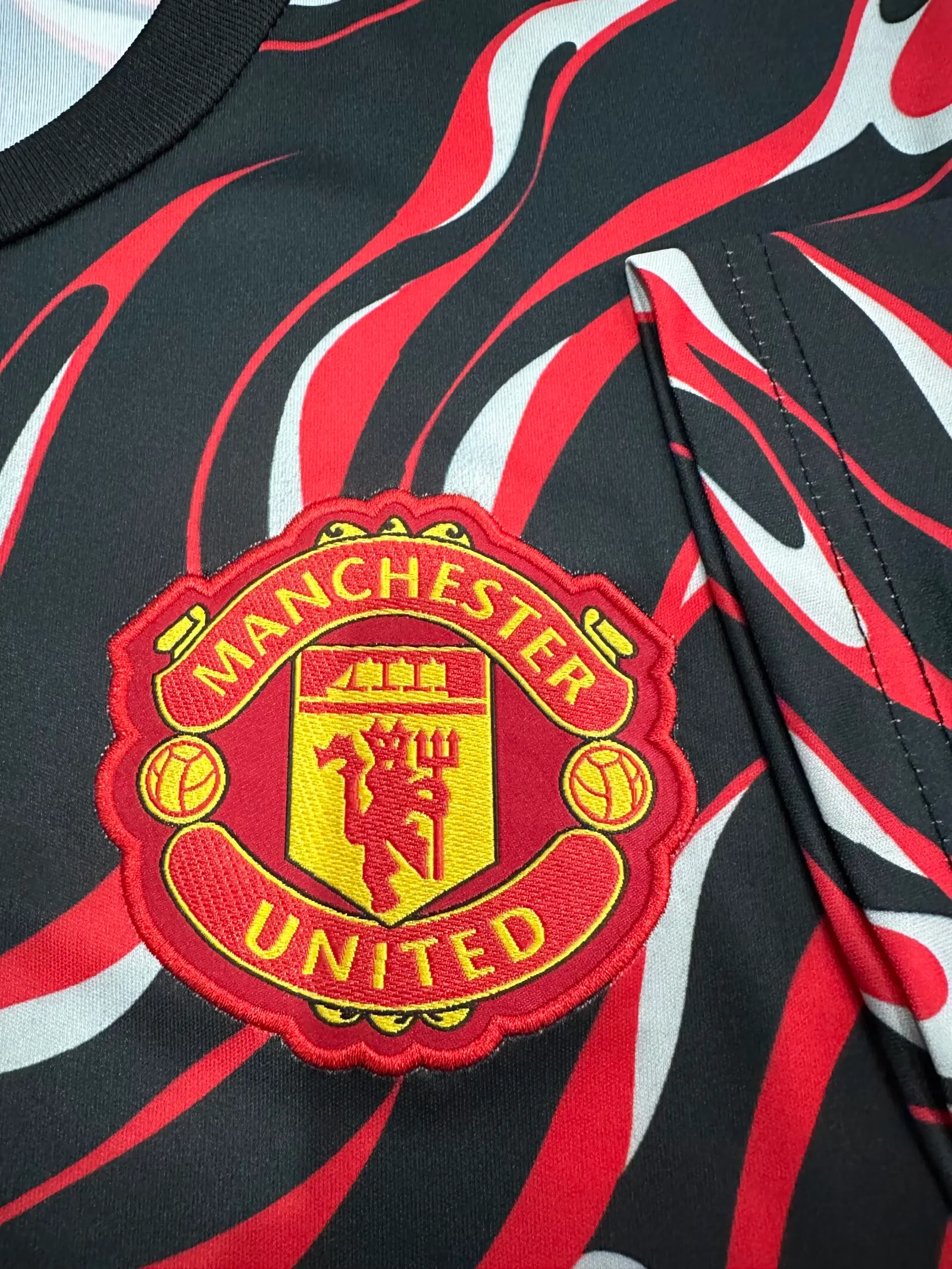 2025/2026 Manchester United Voorwedstrijd Training 01 Voetbalshirt 1:1 Thaise kwaliteit - Afbeelding 7