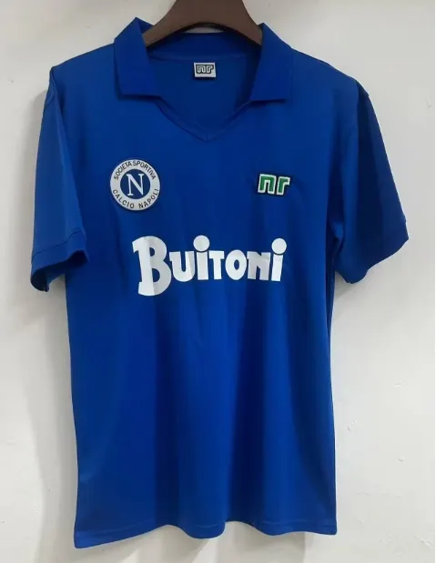 1985/1986 Retro Napoli Casa Maglia da calcio Qualità thai 1:1