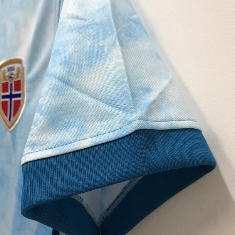 2020-2021 Retro Noruega Selección nacional Visitante Camiseta de fútbol Calidad tailandesa 1:1 - Imagen 6