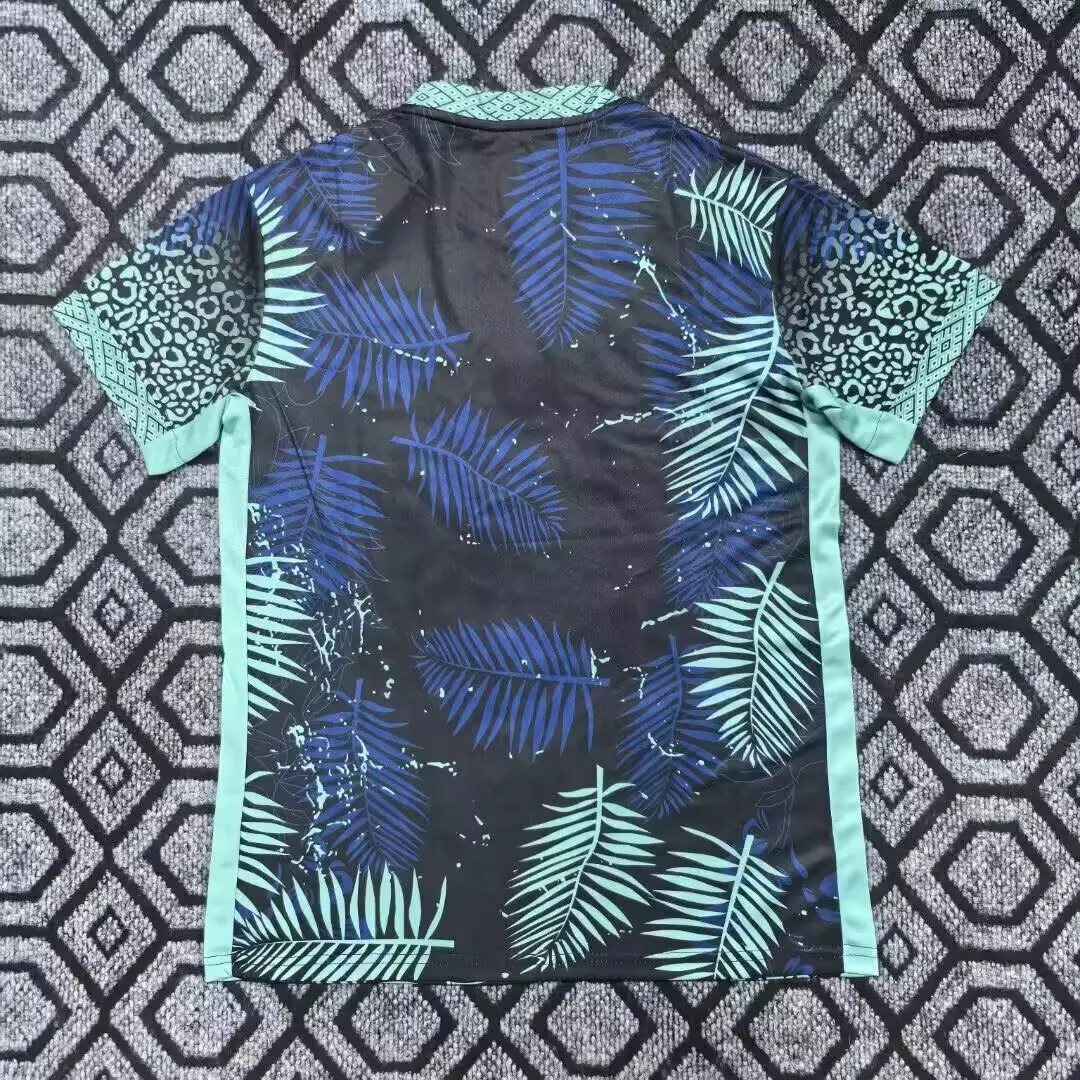 2025/2026 Brazil Special Edition Blue Cheetah Football Shirt 1:1 Thai Quality - Image 3
