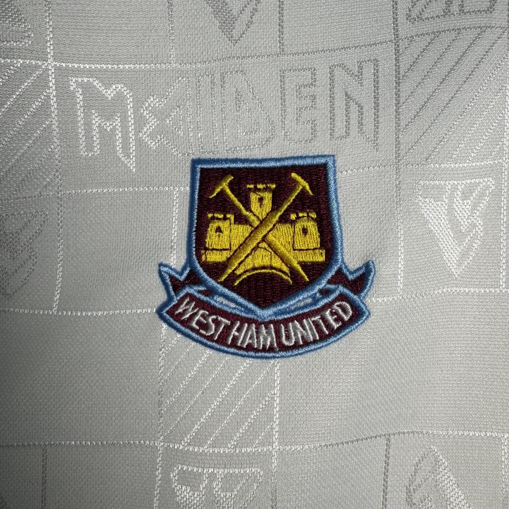 1999 Retro West Ham United Football Shirt Away 1:1 Thai Quality - Image 7