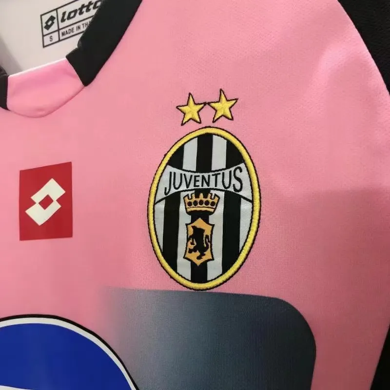 2002/2003 Retro Juventus Rosa Fußballtrikot 1:1 Thai-Qualität – Bild 3