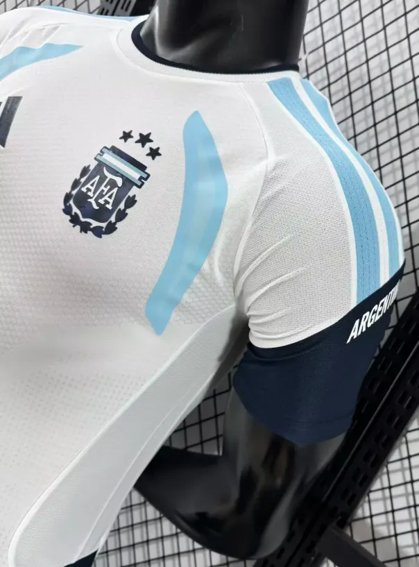 2026-2027 Versione giocatore Argentina Tuta da allenamento Bianco Maglia da calcio Qualità thai 1:1 - immagine 9