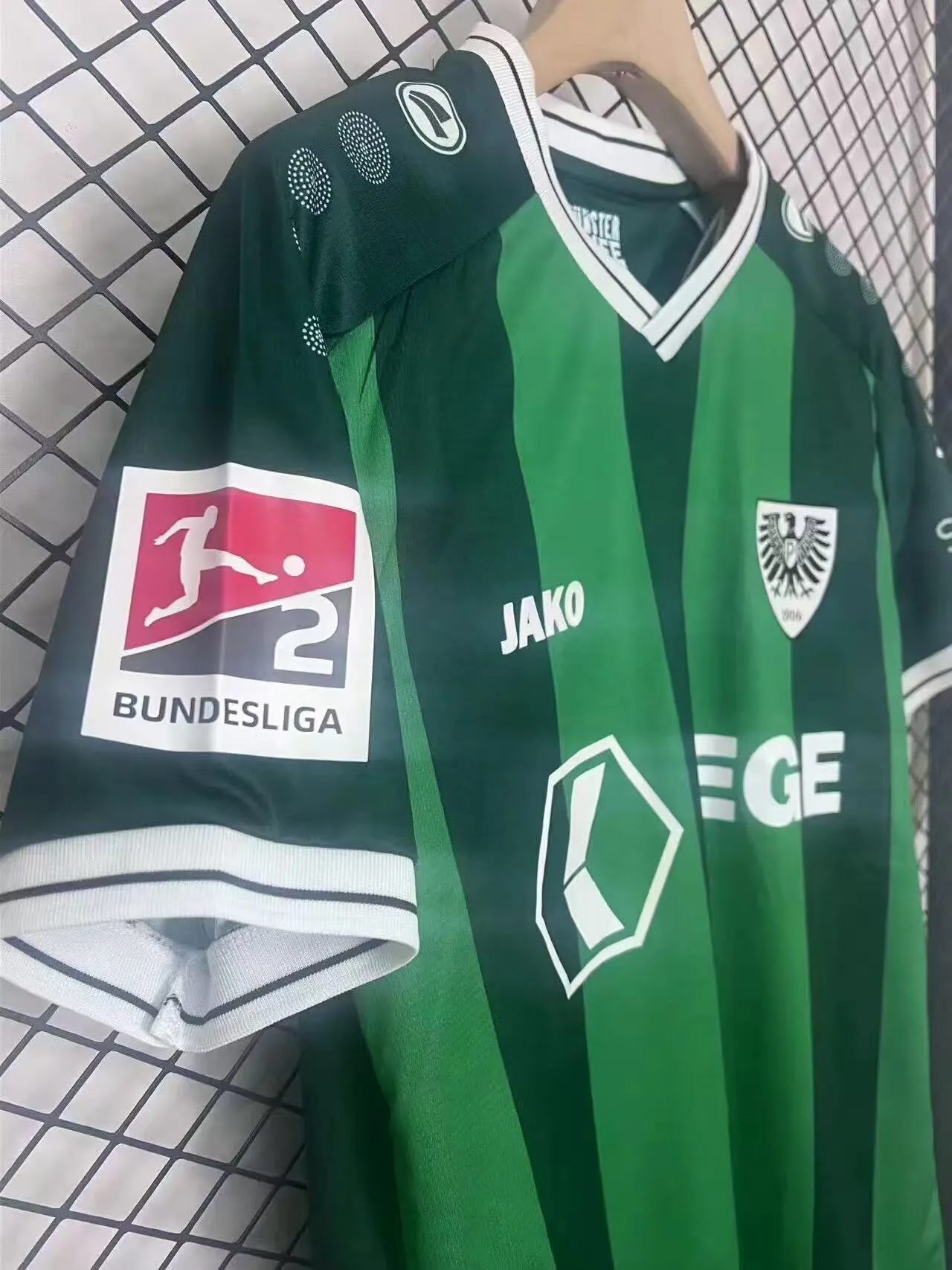 2025/2026 Preußen Münster Local Camiseta de fútbol Calidad tailandesa 1:1 - Imagen 4