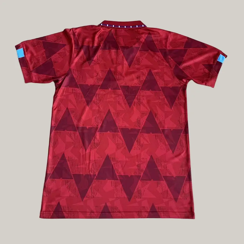 1991/1992 Retro Manchester City Trasferta Maglia da calcio Qualità thai 1:1 - immagine 2