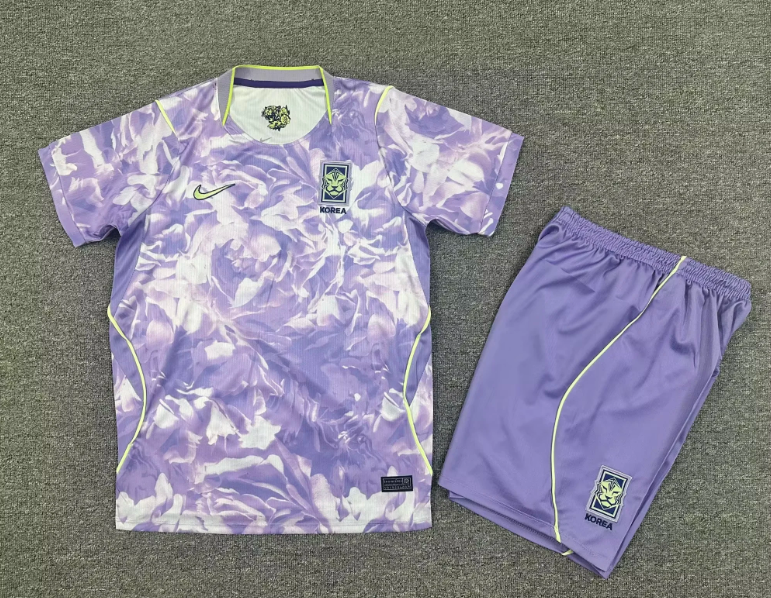 2026 Korea Away Football Jersey 1:1 Thai Quality Kids Size