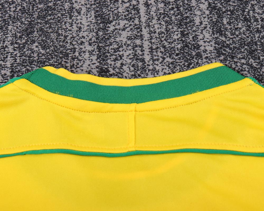 1998 Retro Brazilië Thuis Voetbalshirt 1:1 Thaise kwaliteit Kindermaat - Afbeelding 4