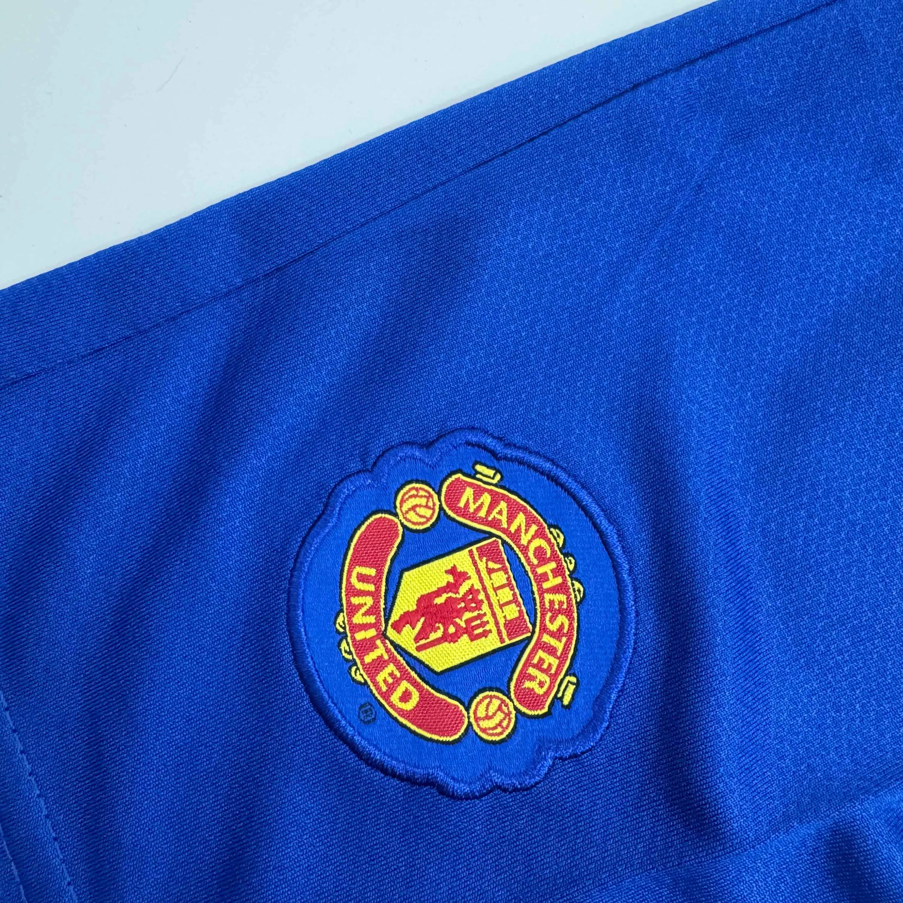 2008/2009 Retro Długi rękaw Manchester United Trzecia Wyjazdowa Koszulka piłkarska Jakość tajska 1:1 Rozmiar dziecięcy - obrazek 5