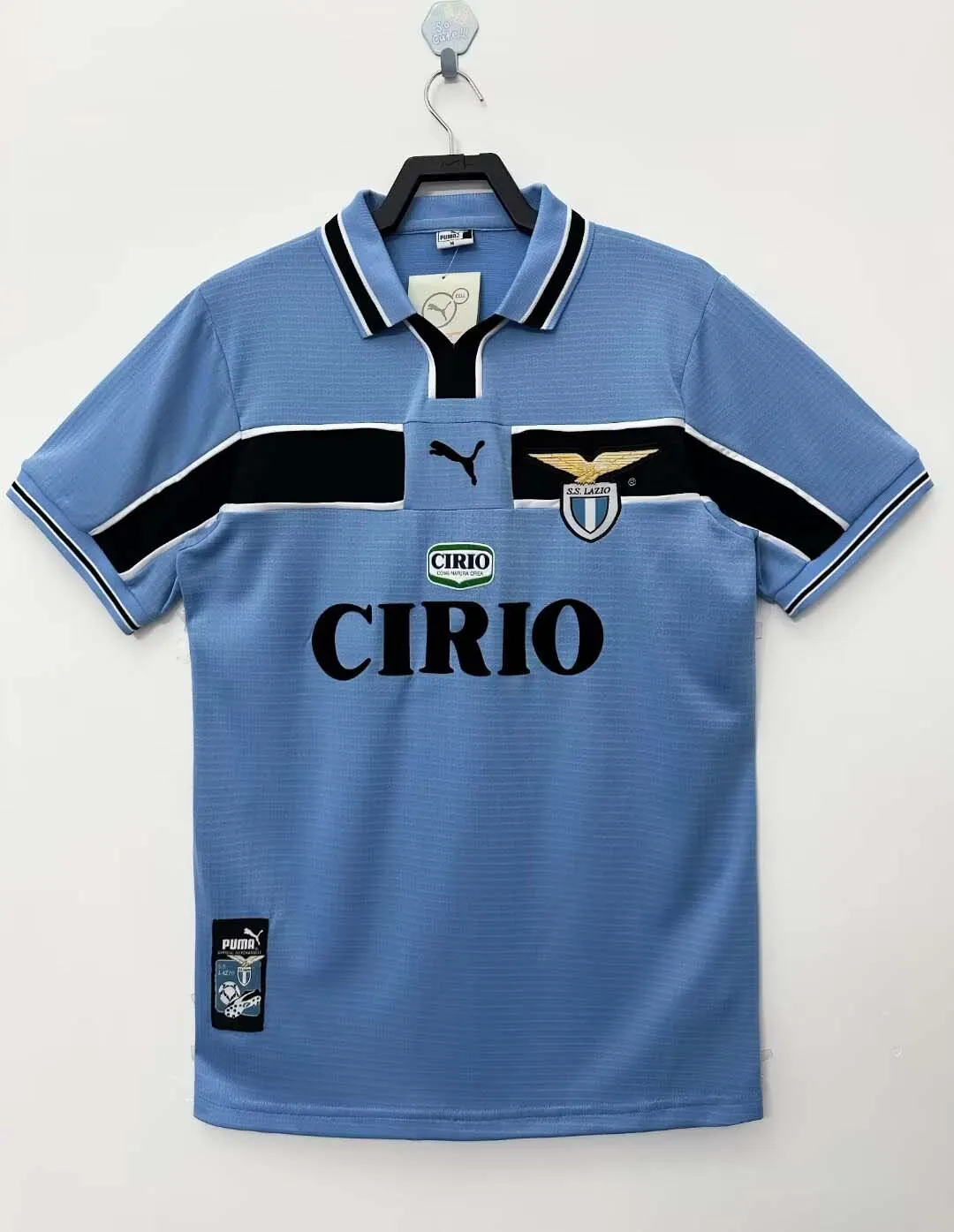 1998/1999 Retro Lazio Heim Fußballtrikot 1:1 Thai-Qualität