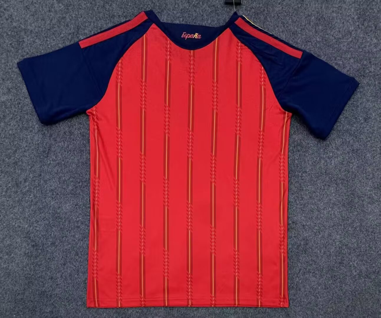 2026-2027 Spanien Heim Championship Edition Fußballtrikot 1:1 Thai-Qualität – Bild 2