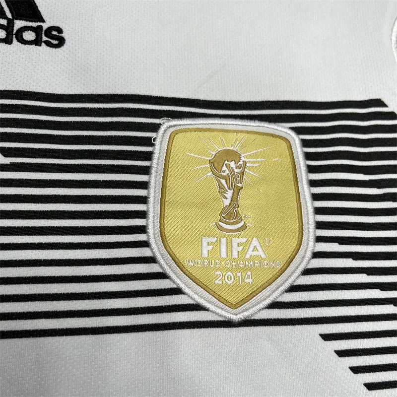 2018 Retro Niemcy Domowa Koszulka piłkarska Jakość tajska 1:1 - obrazek 5