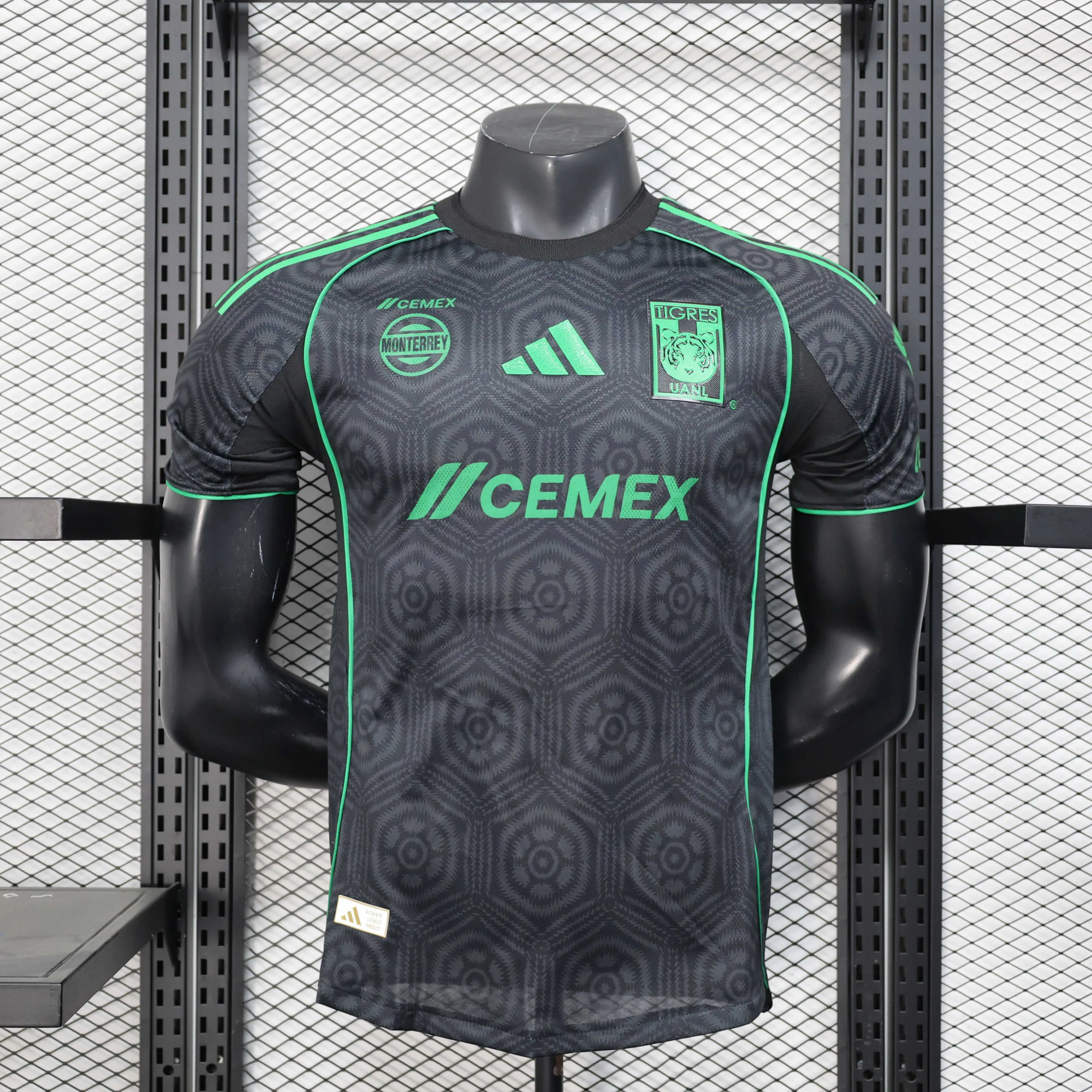 2025/2026 Version joueur Tigres Deuxième Extérieur Maillot de football Qualité thaï 1:1
