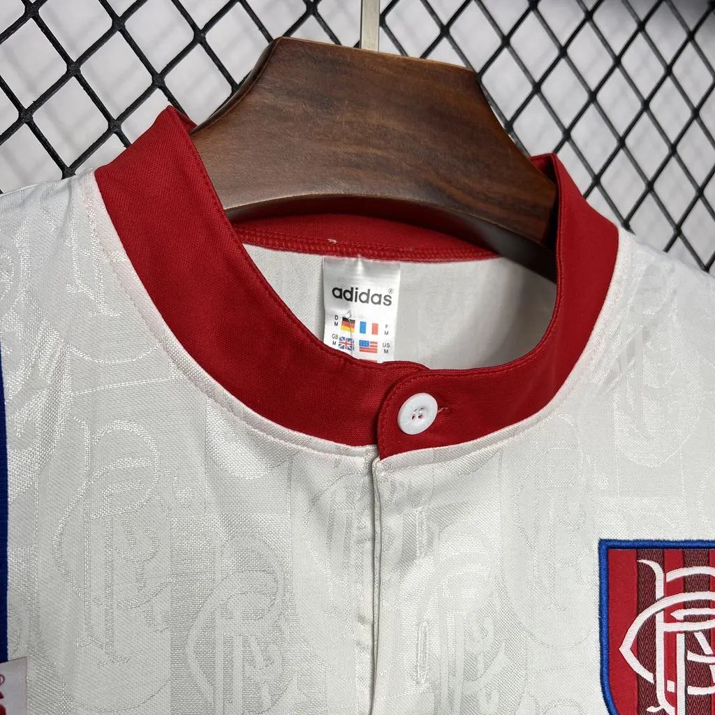 1996/1997 Retrô Rangers Fora Camisa de futebol Qualidade tailandesa 1:1 - Image 5