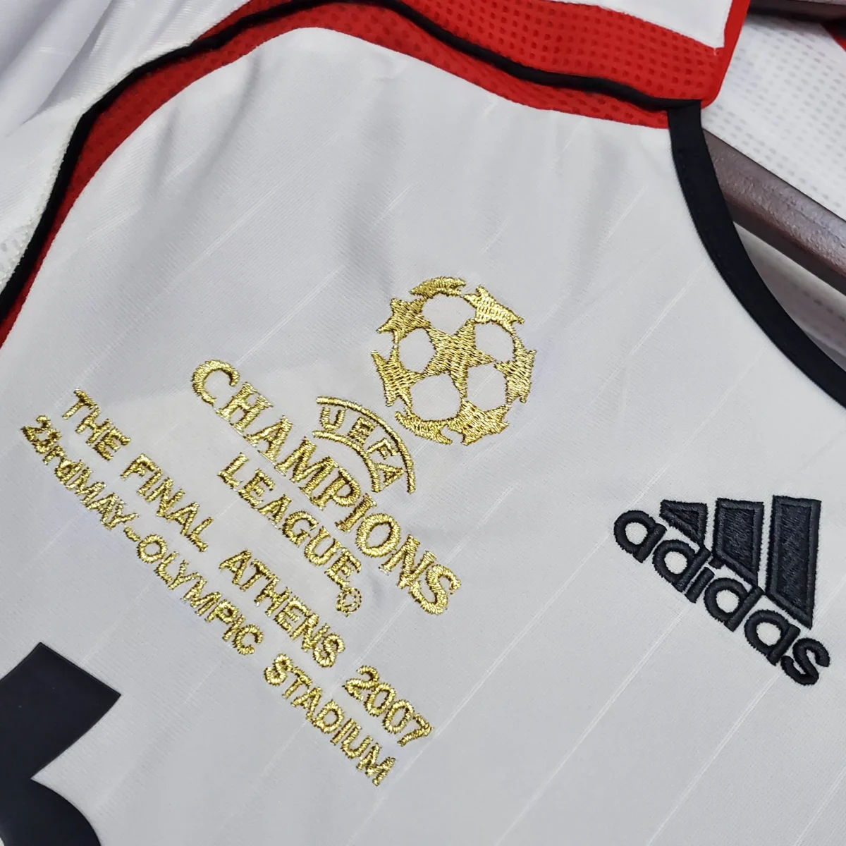 2006/2007 Retro AC Milan Uit Voetbalshirt 1:1 Thaise kwaliteit - Afbeelding 5