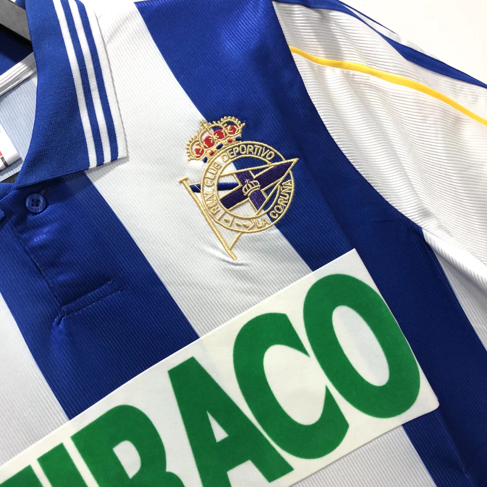 1999-2000 Retro Deportivo Heim Fußballtrikot 1:1 Thai-Qualität – Bild 4