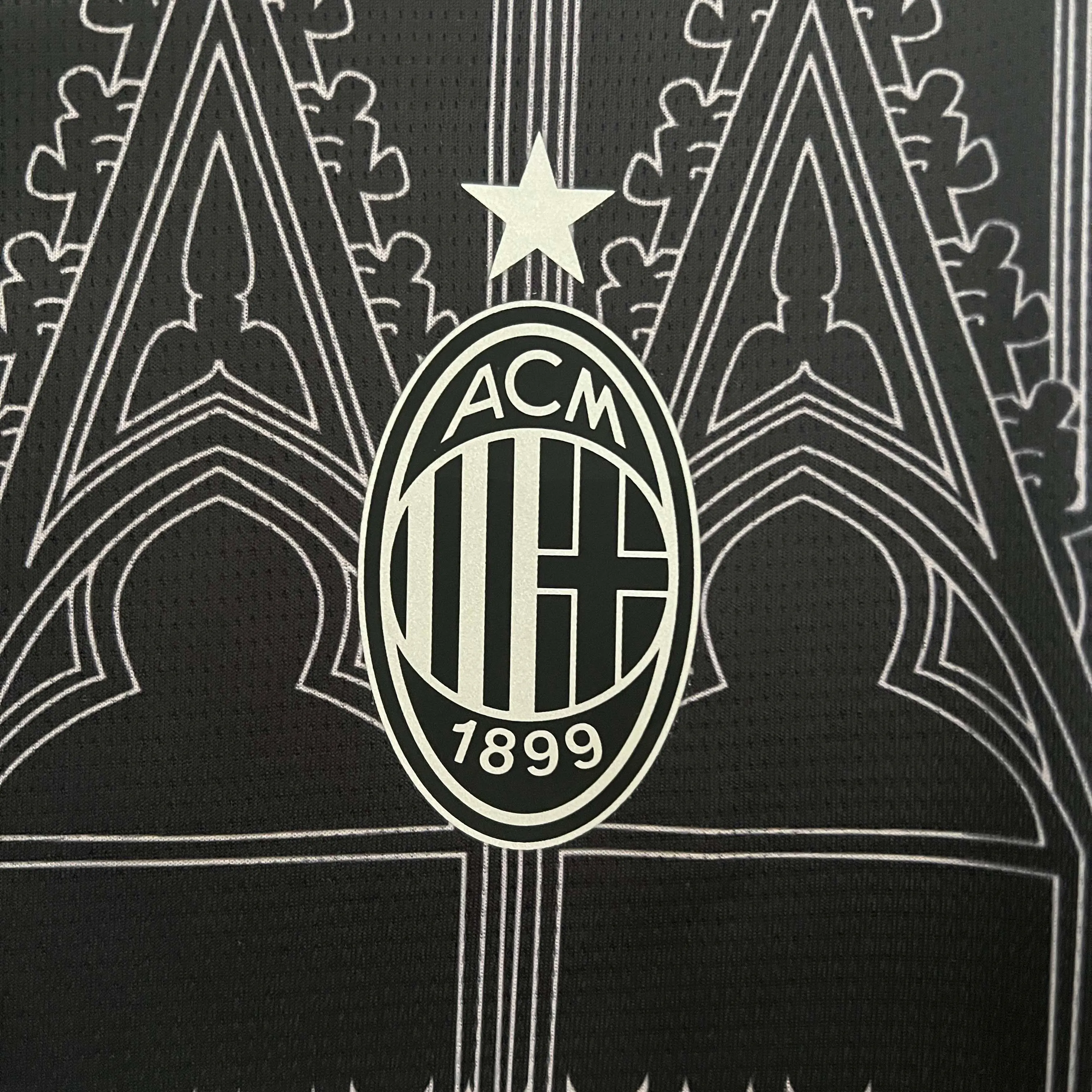 2023/2024 AC Milan Четвёртая Гостевая Футбольная футболка Тайское качество 1:1 — изображение 5
