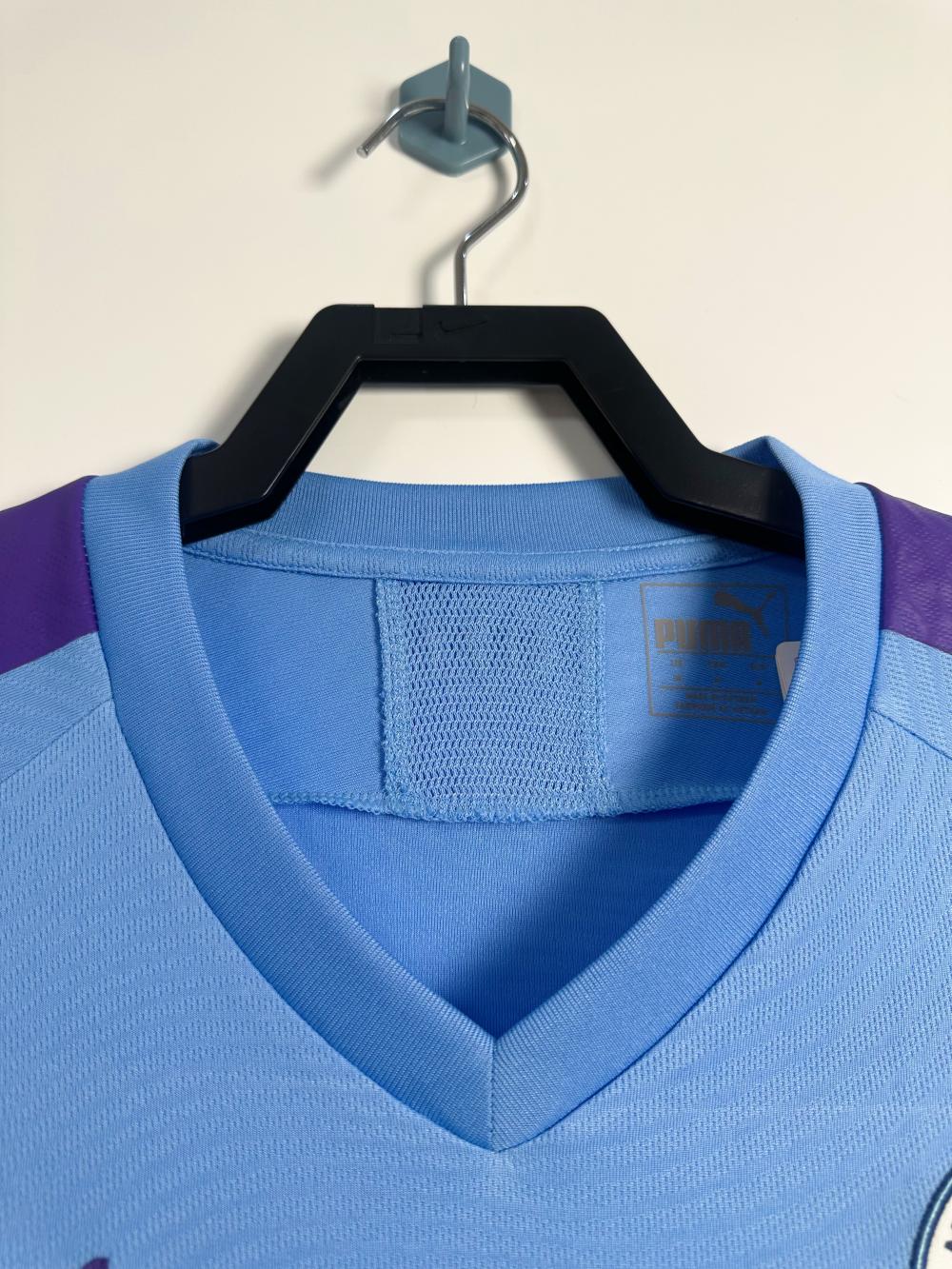 2019-2020 Retro Manchester City Casa Maglia da calcio Qualità thai 1:1 - immagine 3