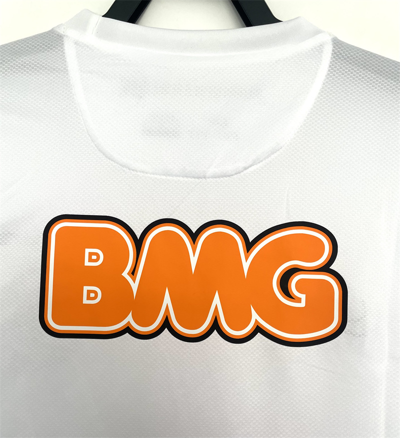 2012 Retro Lange mouw Santos Thuis Voetbalshirt 1:1 Thaise kwaliteit - Afbeelding 5