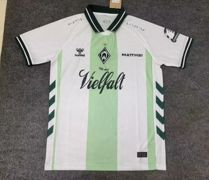 2025/2026 Werder Bremen Édition spéciale 02 Maillot de football Qualité thaï 1:1