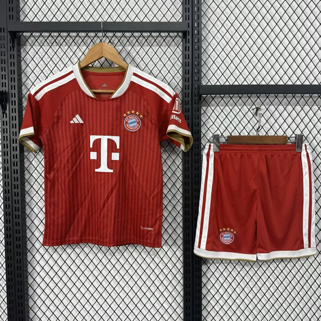 2026/2027 Bayern Munich Domicile Maillot de football Qualité thaï 1:1 Taille enfant