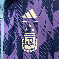 2024 Argentinië Omkeerbaar Windbreake Voetbalshirt 1:1 Thaise kwaliteit - Afbeelding 5