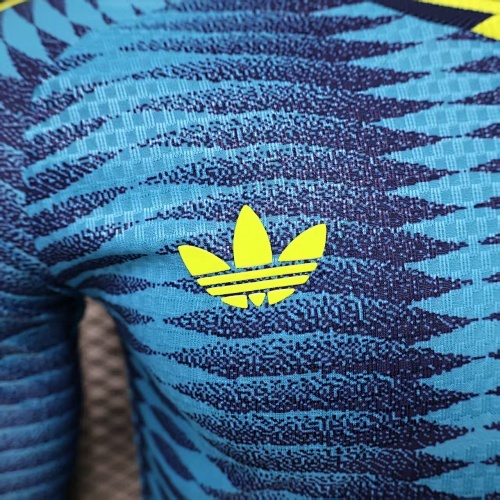 2026 Lange mouw Spelersversie Colombia Nationaal elftal Uit Voetbalshirt 1:1 Thaise kwaliteit - Afbeelding 4