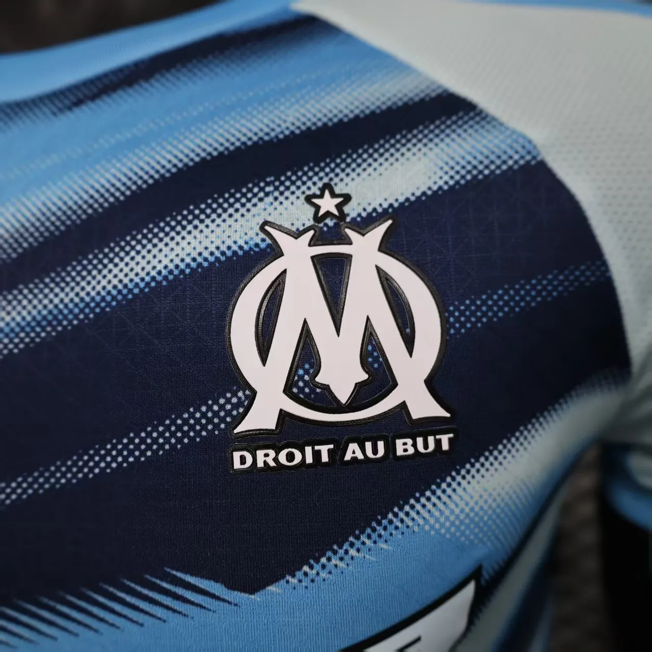 2025/2026 Oyuncu versiyonu Olympique de Marseille Eşofman takımı 02 Futbol forması 1:1 Tayland kalitesi - Görsel 5
