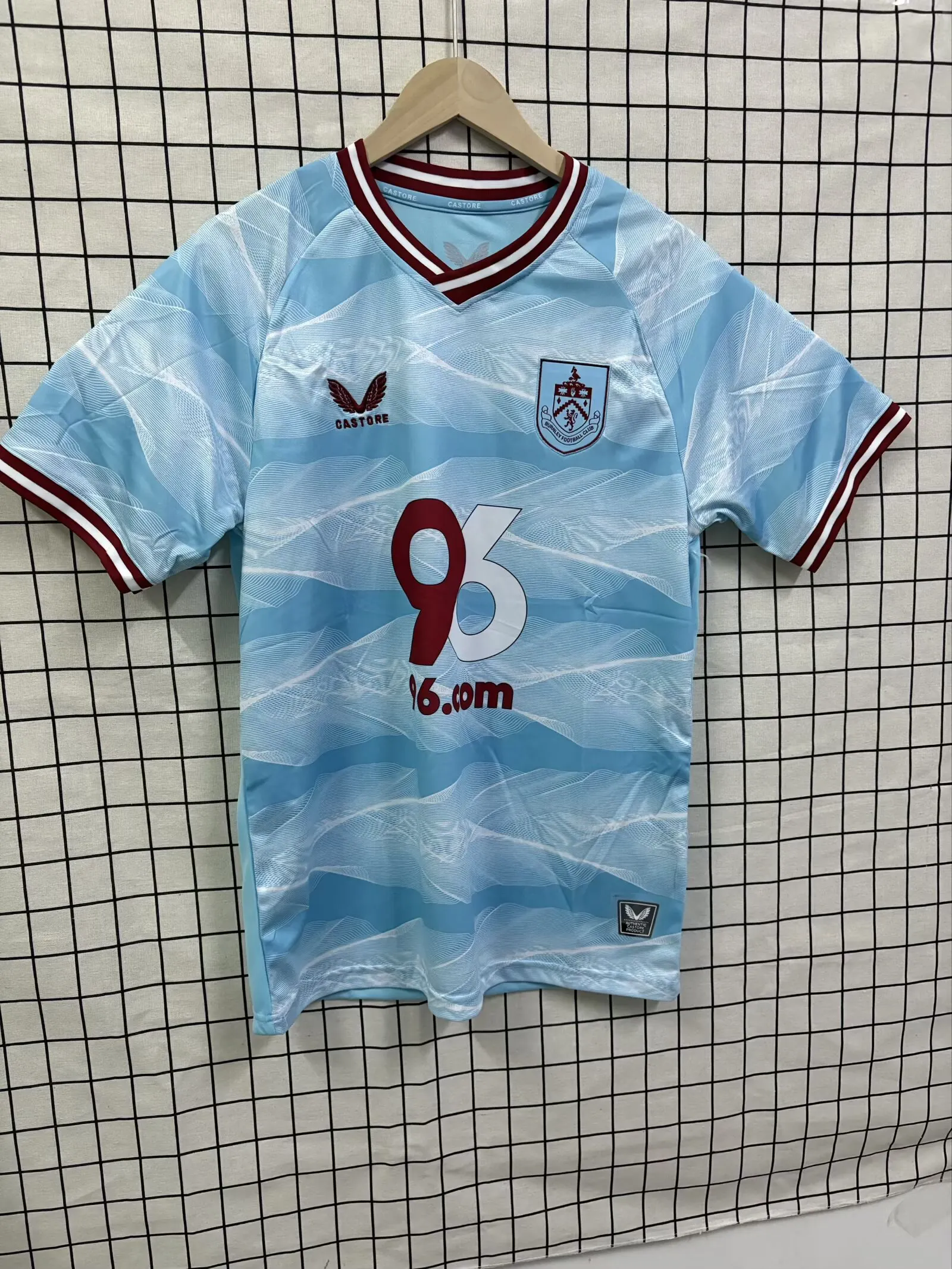 2025/2026 FC Burnley Гостевая Футбольная футболка Тайское качество 1:1
