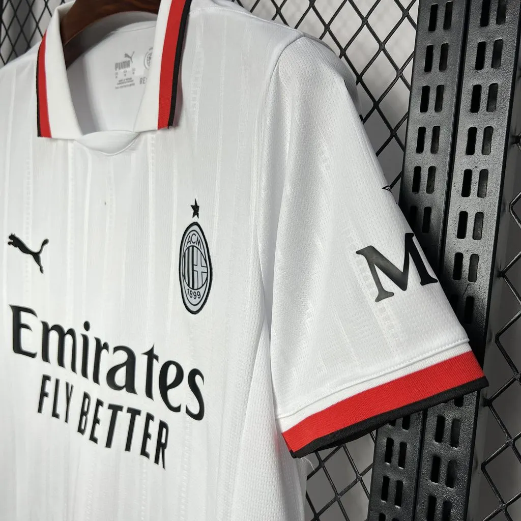 2024/2025 AC Milan Uit Voetbalshirt 1:1 Thaise kwaliteit - Afbeelding 6