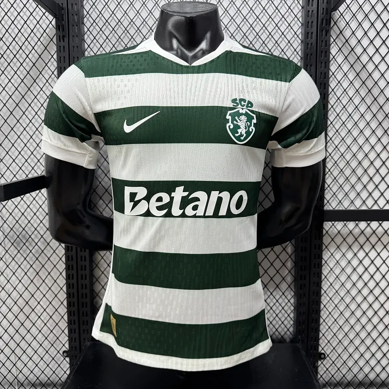 2026/2027 Versão jogador Sporting Lisbon Casa Camisa de futebol Qualidade tailandesa 1:1