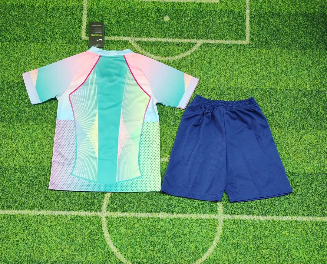 2025/2026 Barcelona Blau Training Fußballtrikot 1:1 Thai-Qualität Kindergröße – Bild 2