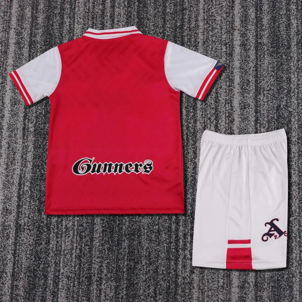 1996-1997 Retro Arsenal Home Football Shirt 1:1 Thai Quality Kids Size - Image 2