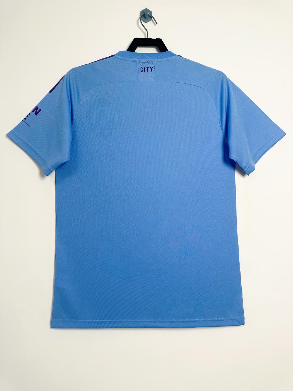 2019-2020 Retro Manchester City Casa Maglia da calcio Qualità thai 1:1 - immagine 2