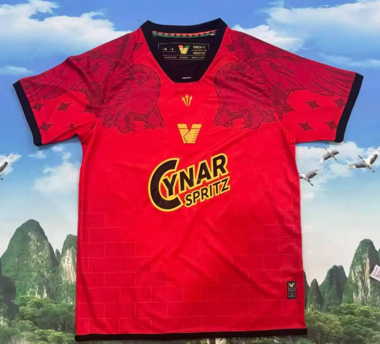 2025/2026 Venedig Quarta Fora Camisa de futebol Qualidade tailandesa 1:1