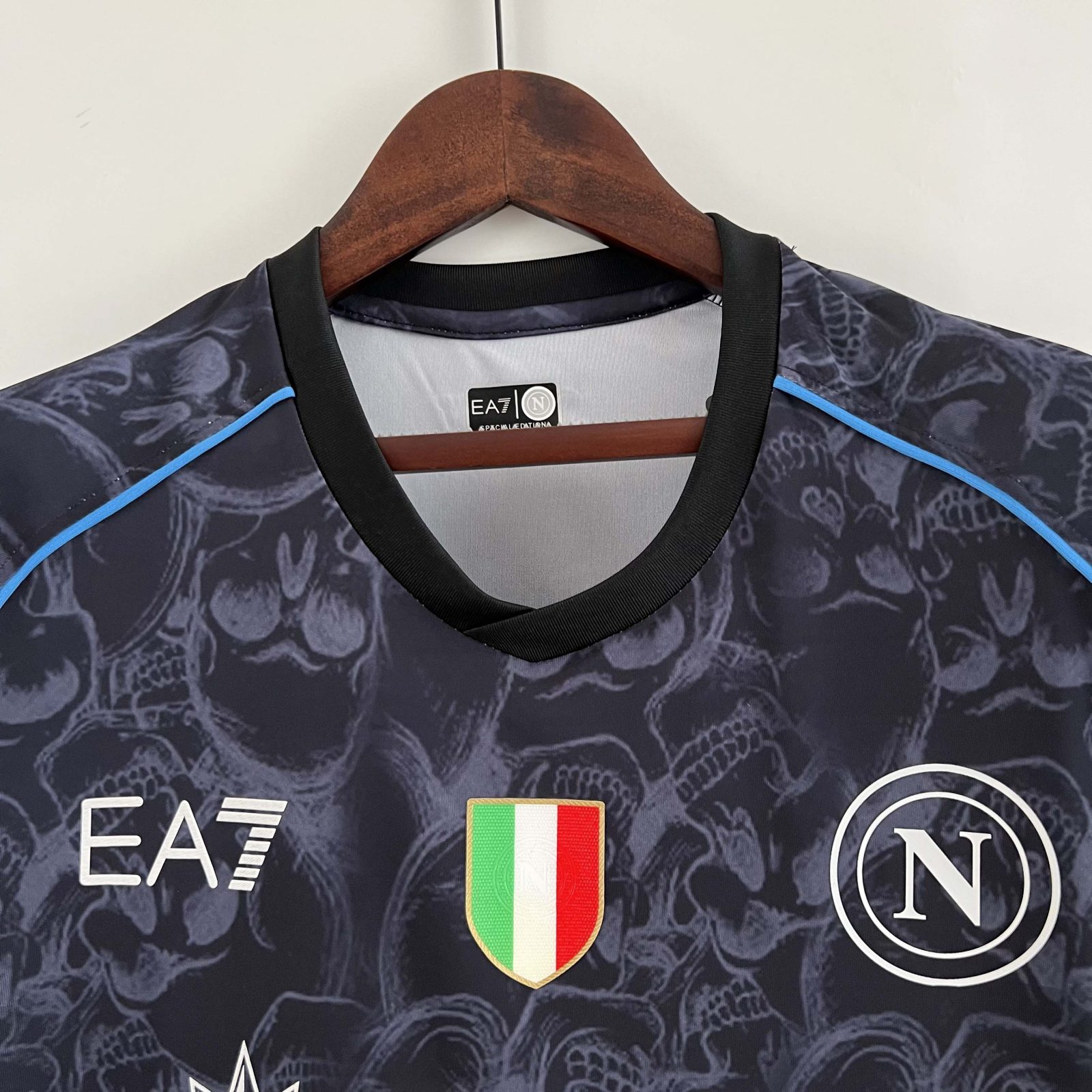 2023/2024 Napoli Halloween Özel sürüm Siyah Futbol forması 1:1 Tayland kalitesi - Görsel 4