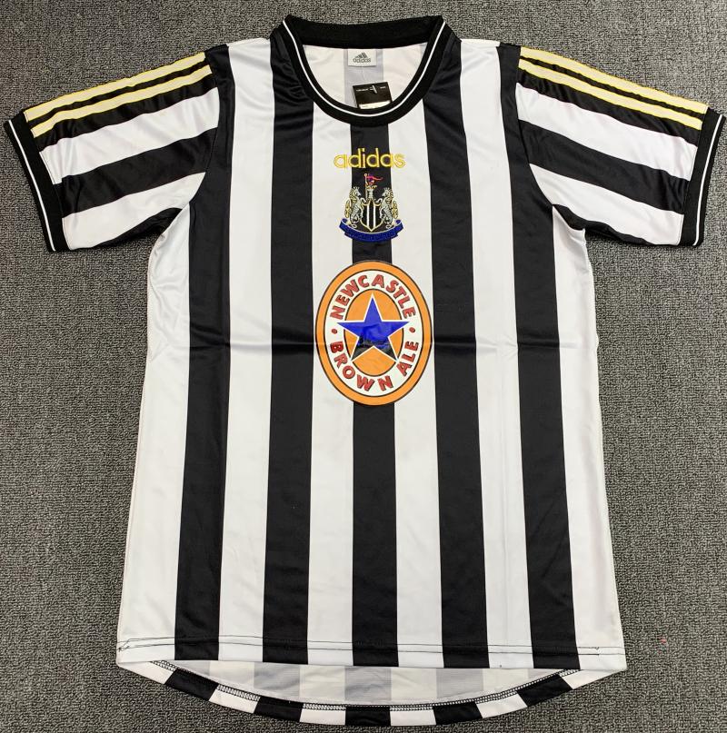 1997-1999 Retro Newcastle United Heim Fußballtrikot 1:1 Thai-Qualität