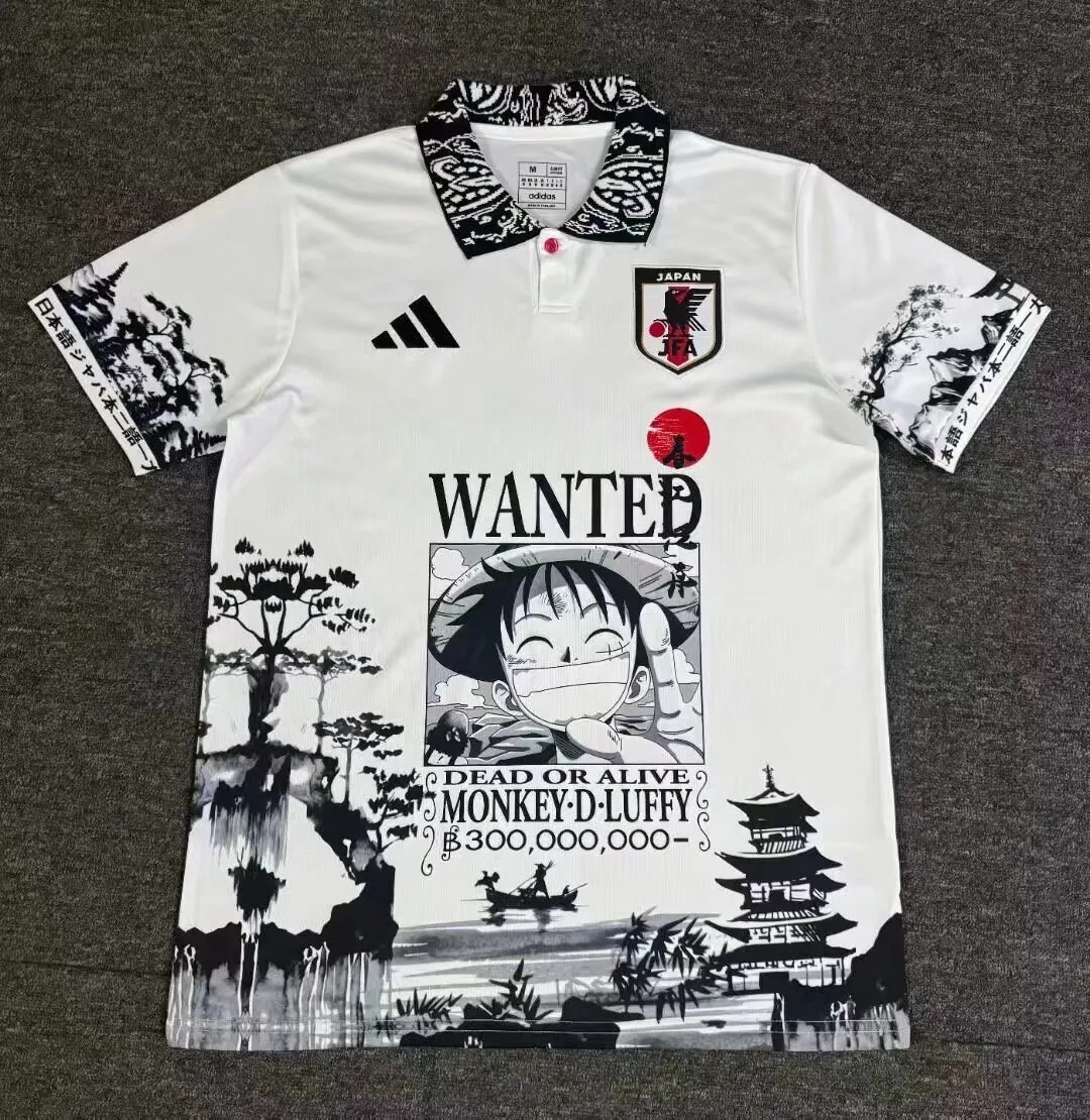 2024/2025 Japonia Chunjiang Luffy Biały Koszulka piłkarska Jakość tajska 1:1