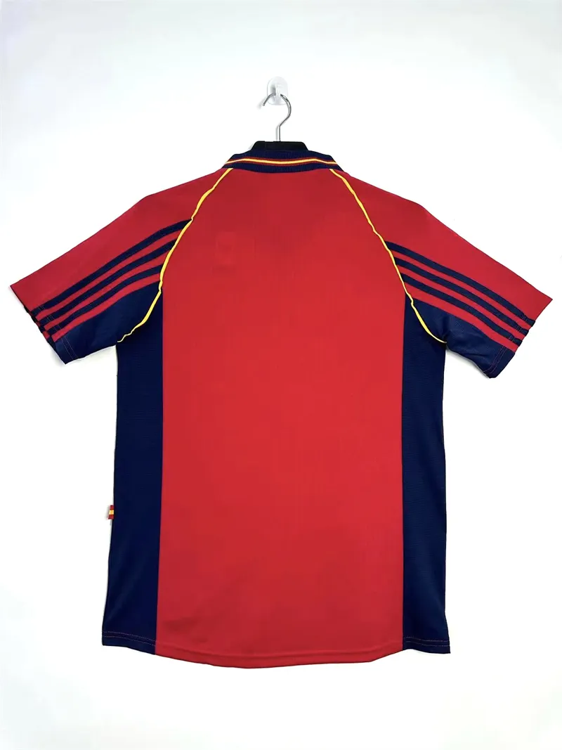1998 Retro Spain Home Soccer Shirt 1:1 Thai Quality - Image 2