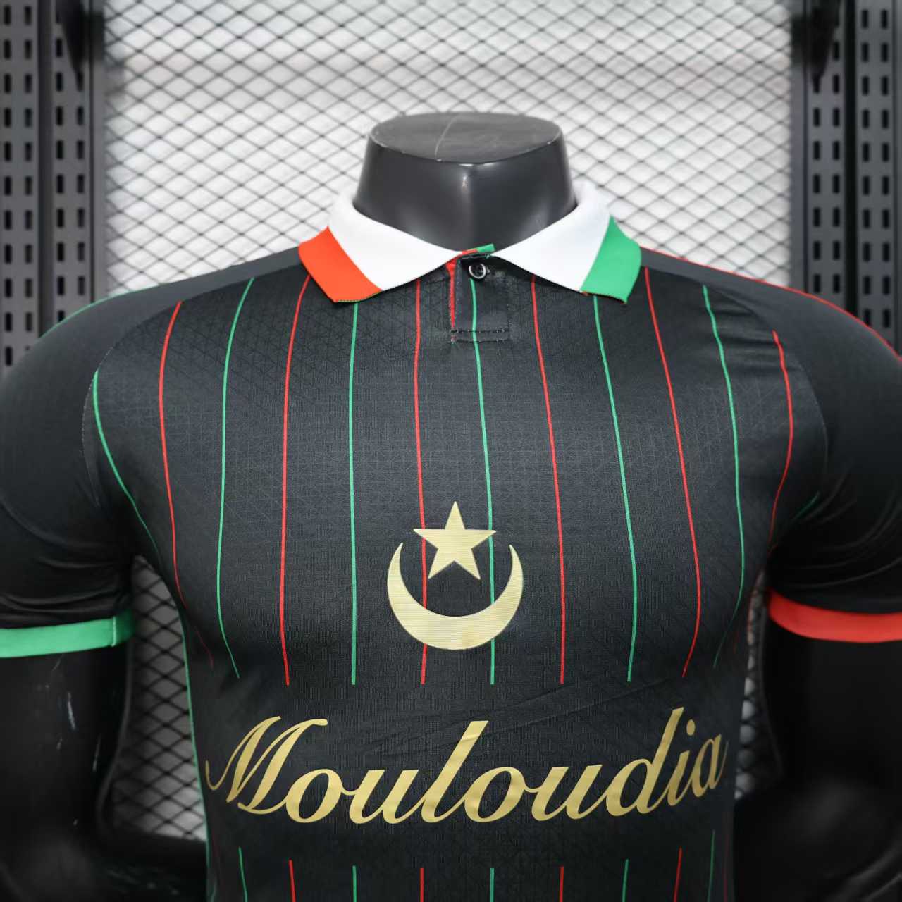 2025/2026 Spielerversion Palestino Sonderedition Schwarz Fußballtrikot 1:1 Thai-Qualität – Bild 3