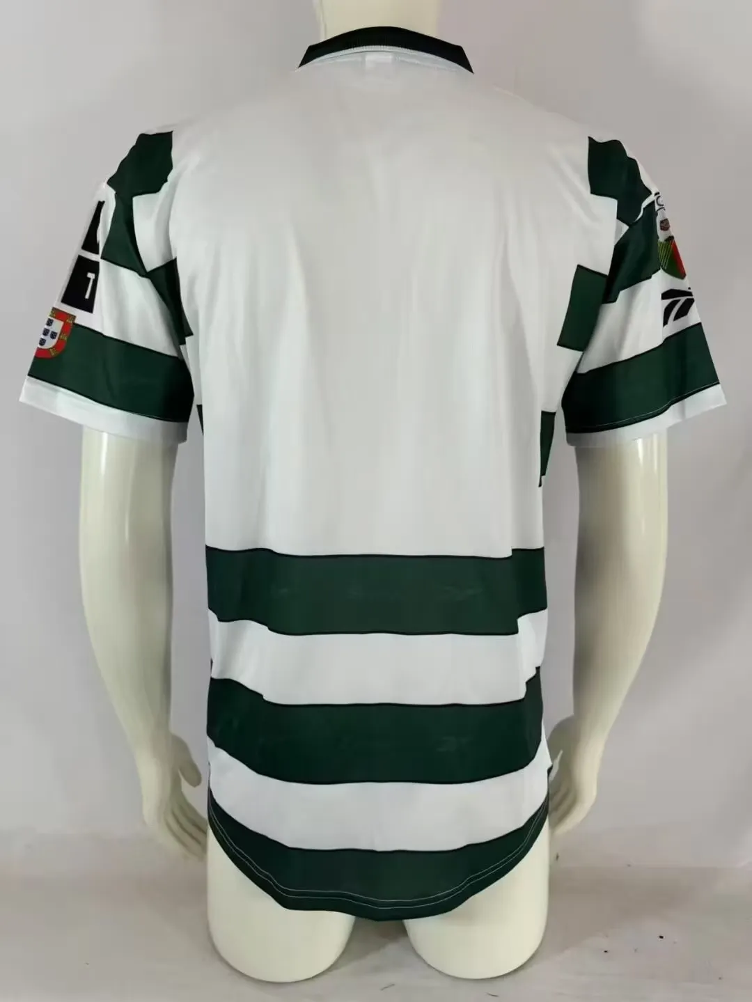 2000/2001 Retro Sporting Lisbon Heim Fußballtrikot 1:1 Thai-Qualität – Bild 2