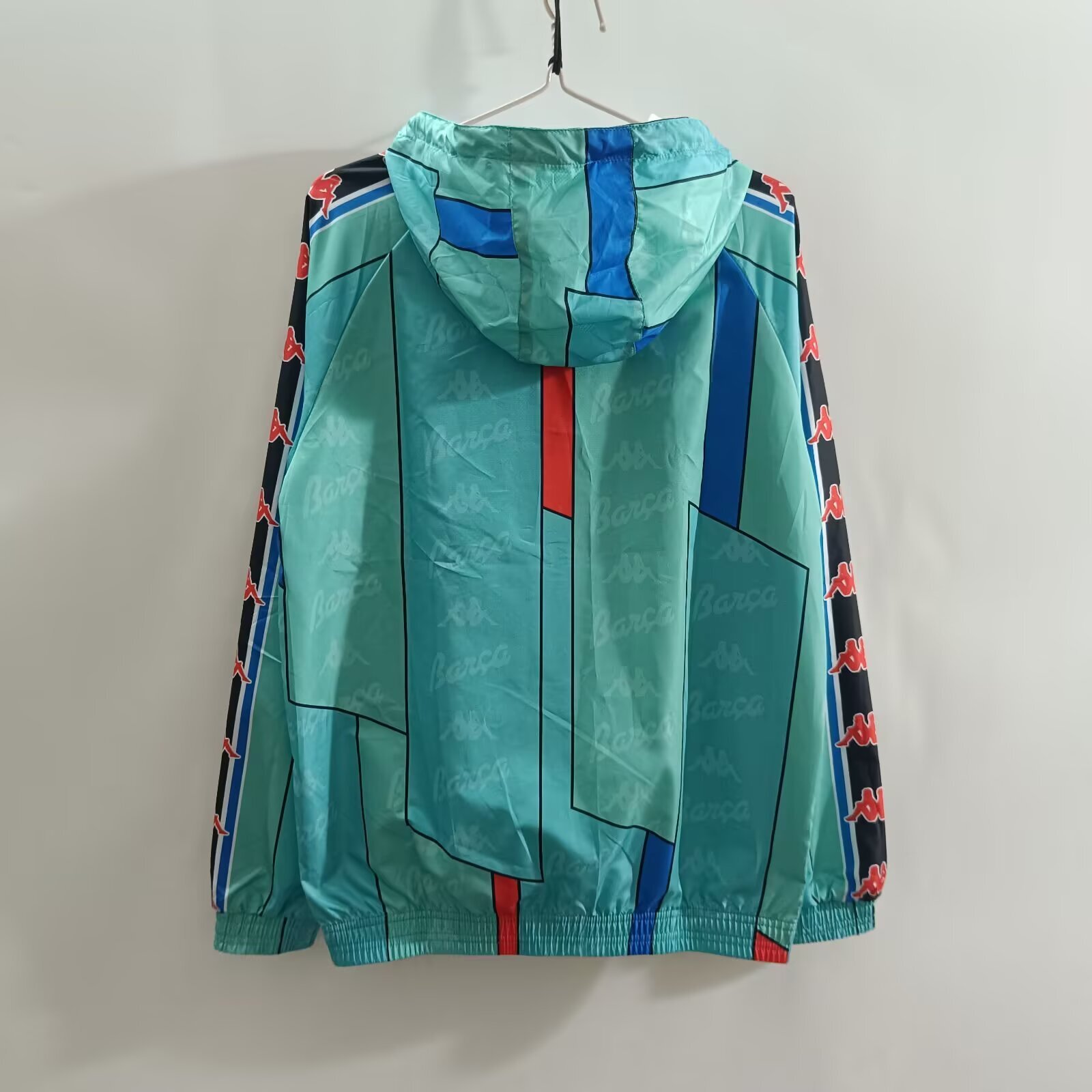 1996/1997 Rétro Barcelona Coupe-vent Vert Maillot Qualité thaï 1:1 – Image 2