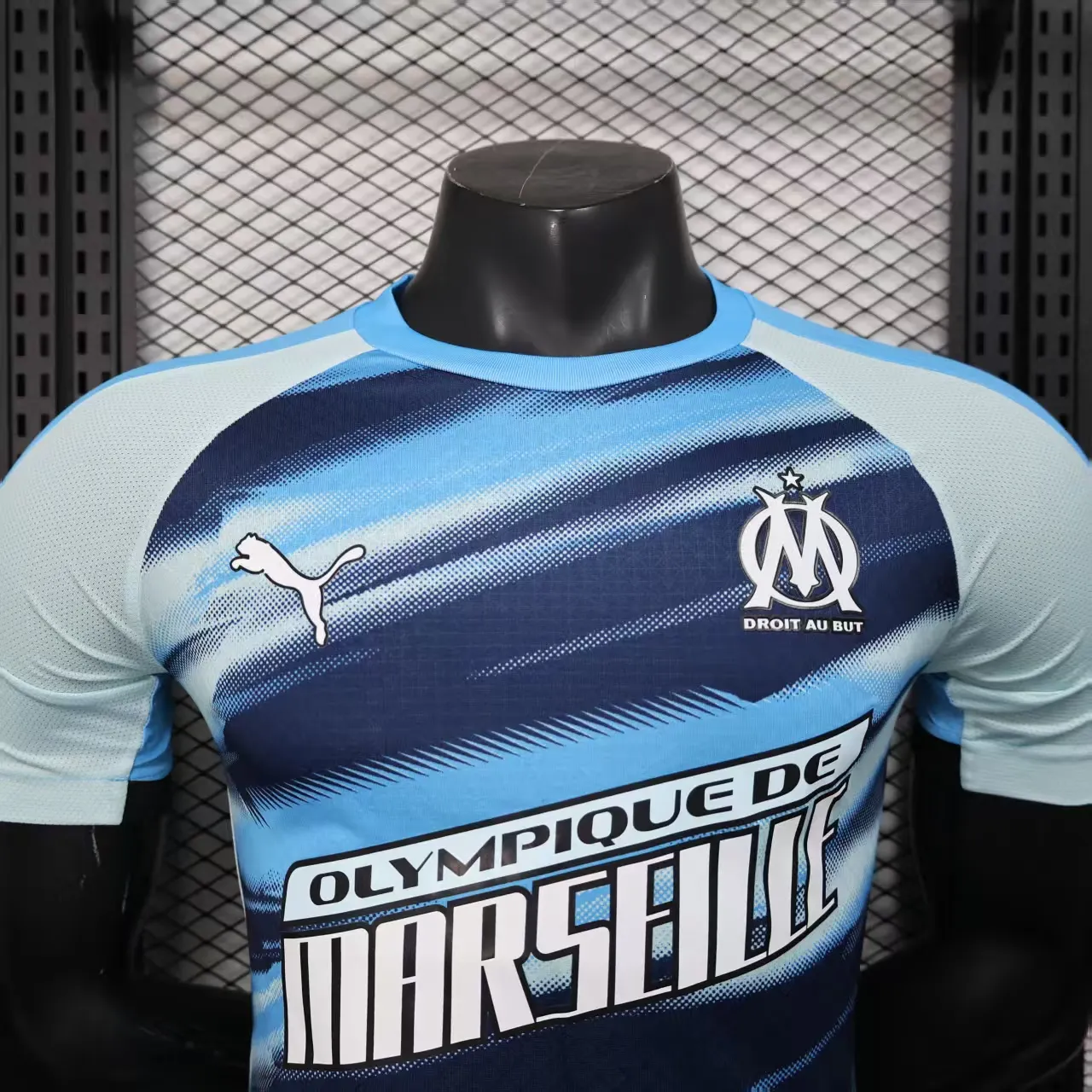 2025/2026 Oyuncu versiyonu Olympique de Marseille Eşofman takımı 02 Futbol forması 1:1 Tayland kalitesi - Görsel 3
