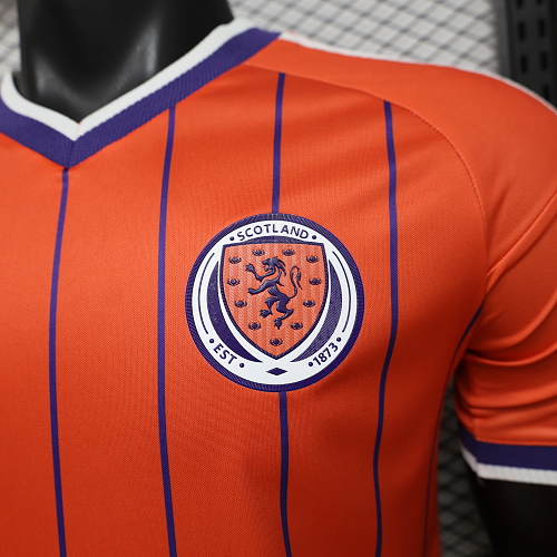2026 Spielerversion Schottland Nationalmannschaft Auswärts Fußballtrikot 1:1 Thai-Qualität – Bild 6