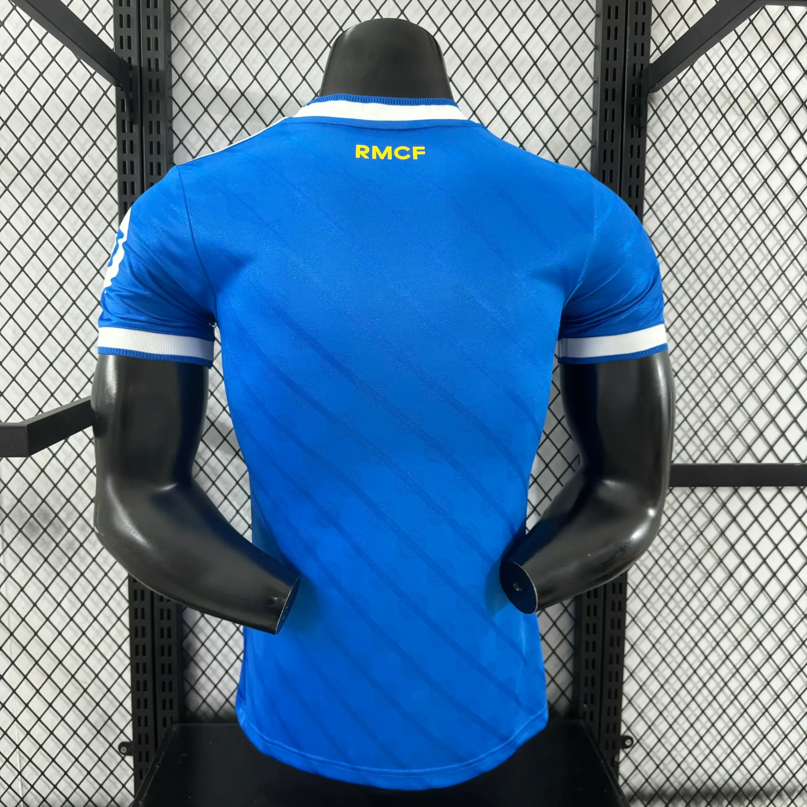 2025/2026 Versión jugador Real Madrid Segunda Visitante Azul Camiseta de fútbol Calidad tailandesa 1:1 - Imagen 3