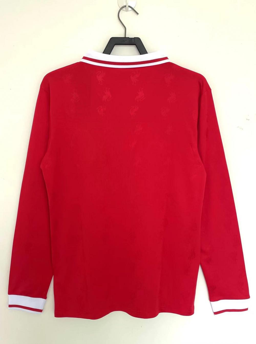1996/1997 Retro Liverpool Home Football Jersey Long Sleeve 1:1 Thailand Quality - Image 3