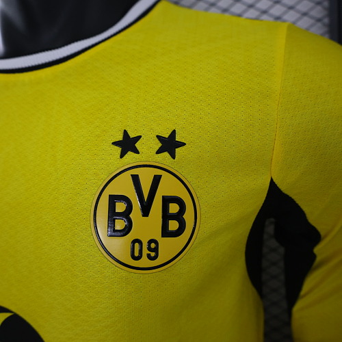 2026/2027 Длинный рукав Игровая версия Dortmund Домашняя Футбольная футболка Тайское качество 1:1 — изображение 6