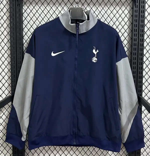 2025/2026 Tottenham Mavi Rüzgarlık Futbol forması 1:1 Tayland kalitesi
